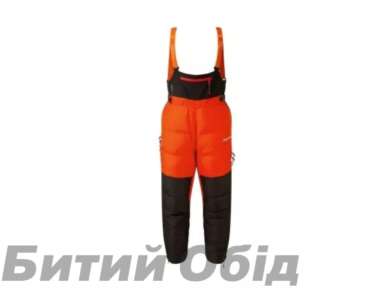 Брюки Montane Apex 8000 Down Salopettes, firefly orange