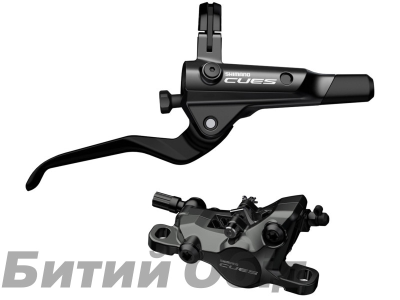 Тормоз гидравл. дисковый Shimano U8000 CUES, ( ручка BL-U8000, калипер BR-U8000, J-kit гидролиния )
