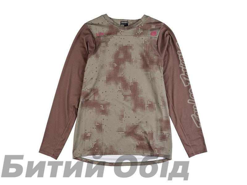 Джерси TLD SKYLINE CHILL JERSEY SCATTERED [OLIVE]