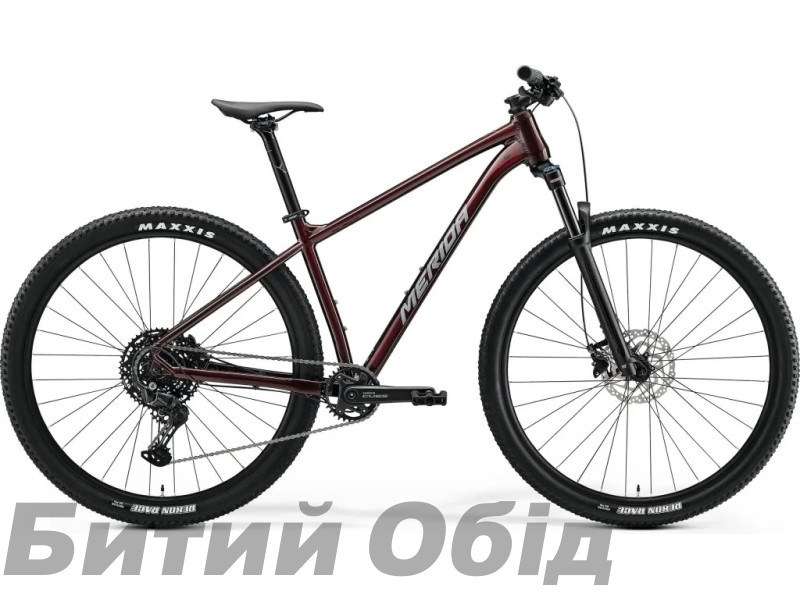 Велосипед MERIDA BIG.NINE 200 IV1 GLITTER CHERRY(GREY)