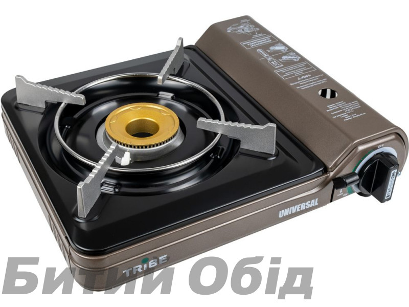 Газовая плита Tribe Universal T-HD-0003, grey