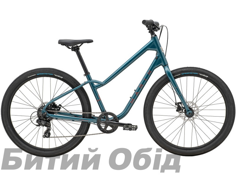 Велосипед 27,5" Marin Stinson 1 2025 Gloss Blue/Orange/Charcoal/Red