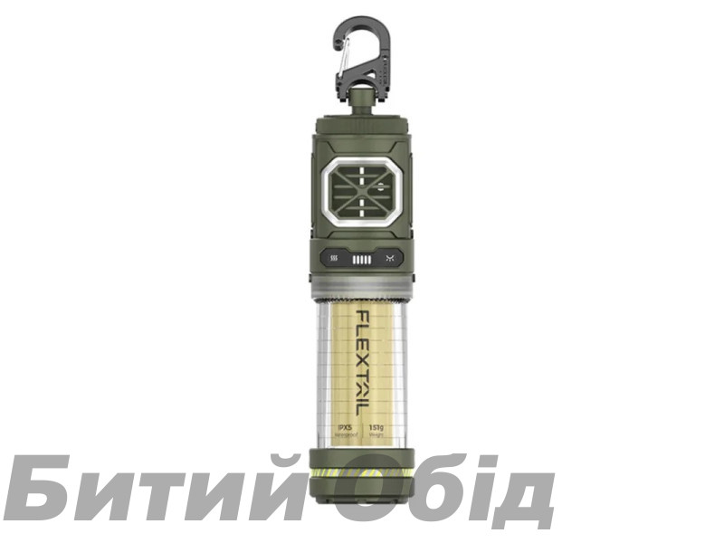 Фумигатор-фонарь кемпинговый Flextail Tiny Repel S, зеленый