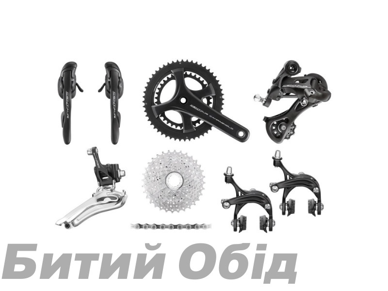 Групсет CAMPAGNOLO Centaur 11s Black OEM - 0