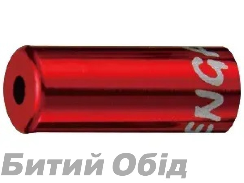 Колпачок Bengal CAPB1RD на тормозную рубашку, алюм., цв. анодировка, совместим с 5mm рубашкой (6.1x5.1x15) красный (50шт)