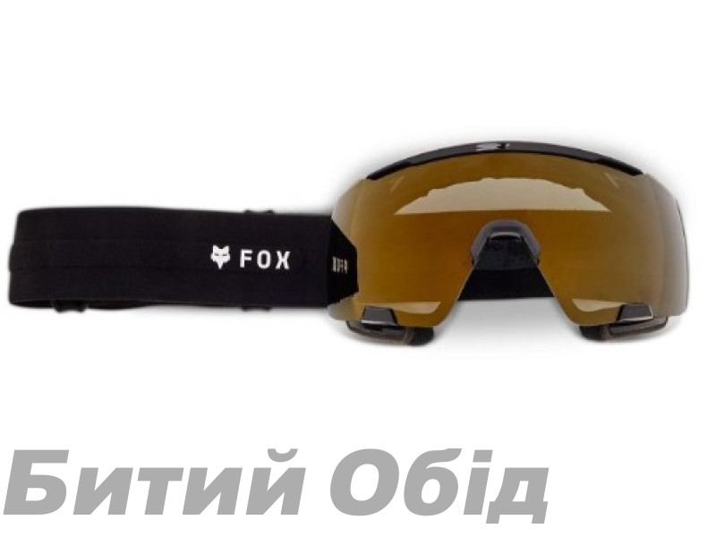Очки FOX PUREVUE Goggle [Black], Mirror Gold Lens