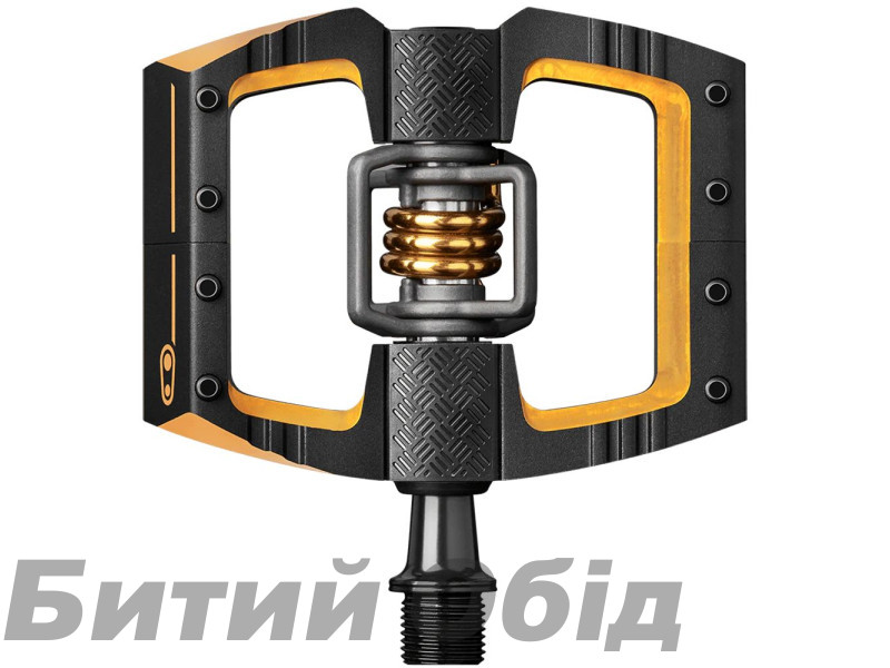 Педали Crankbrothers MALLET DH 11, Black / Gold