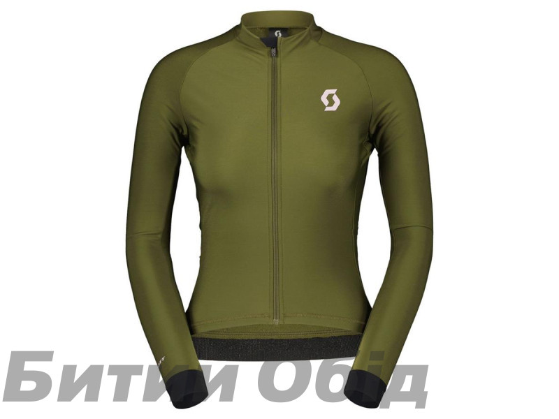 Веломайка SCOTT W RC PRO WARM Long-sleeve fir green/cloud pink 