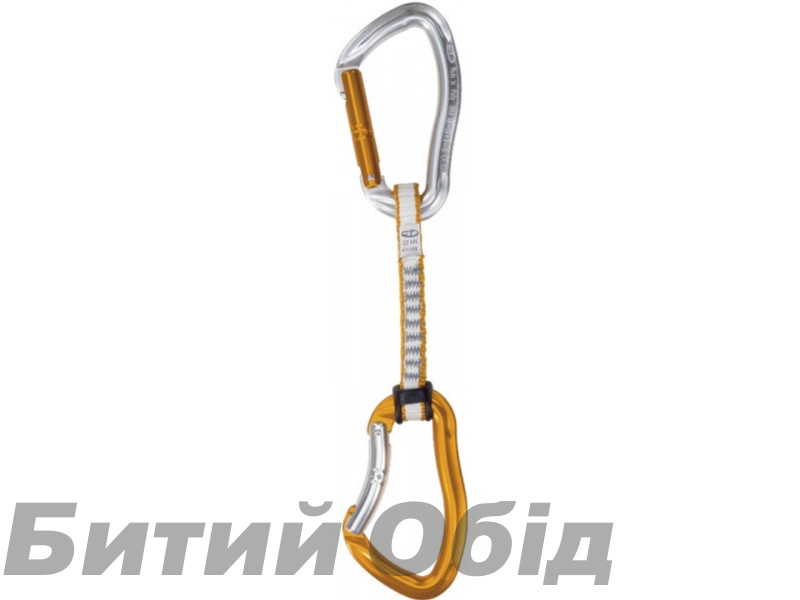 Оттяжка с карабинами Climbing Technology COC Nimble DY 22cm orange polish