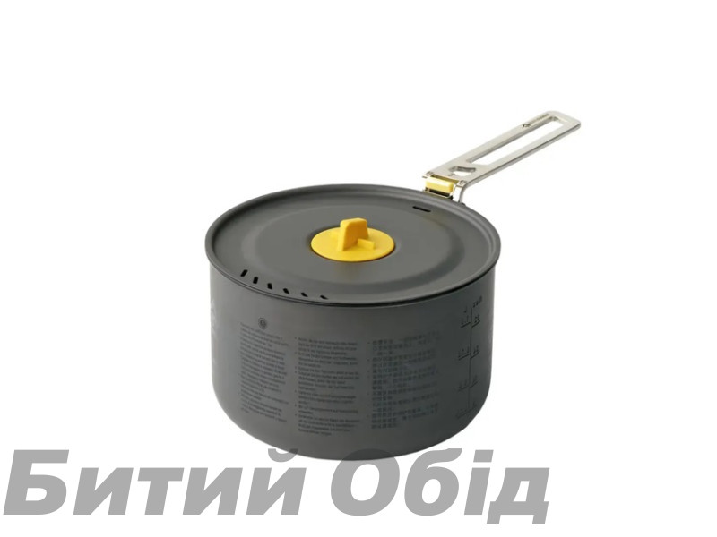 Кастрюля Sea to Summit Frontier UL Pot (1,3 L, Dark Gray)