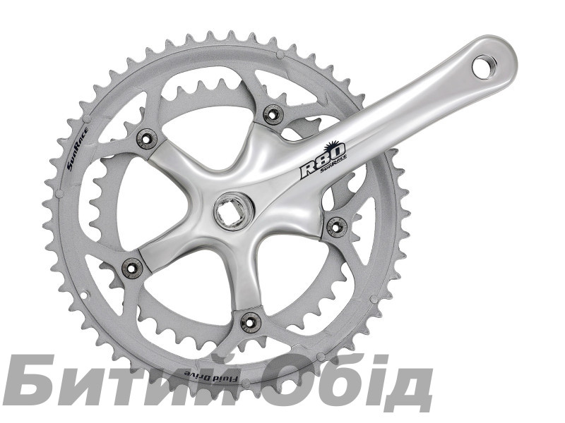 Шатуни SUN RACE R83 42/52T L170мм срібро
