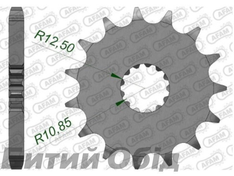 Зірка AFAM 530 Sprocket - Suzuki, 15z