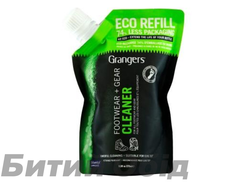 Набір для догляду GRANGERS Footwear + Gear Cleaner Eco Refill