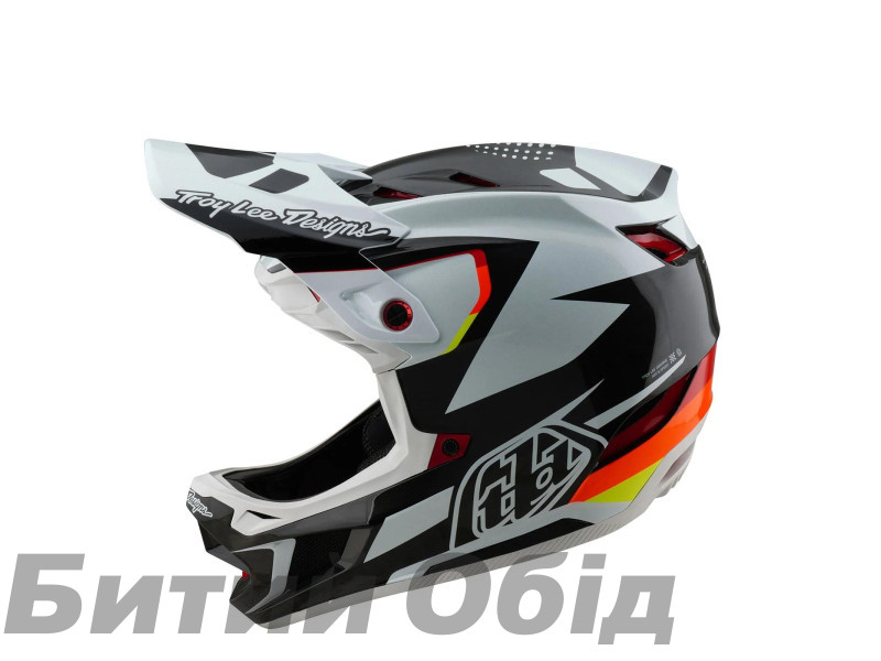 Вело шолом TLD D4 CARBON HELMET; [OPTIC BLACK] 