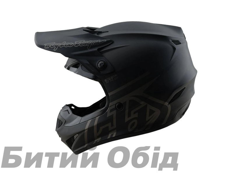 Мото шолом TLD GP PRO HELMET; MONO [BLACK] 