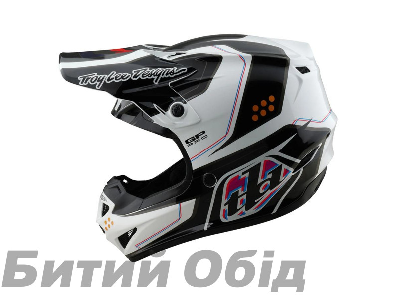 Мото шлем TLD GP PRO HELMET; TROOPER [WHITE] 