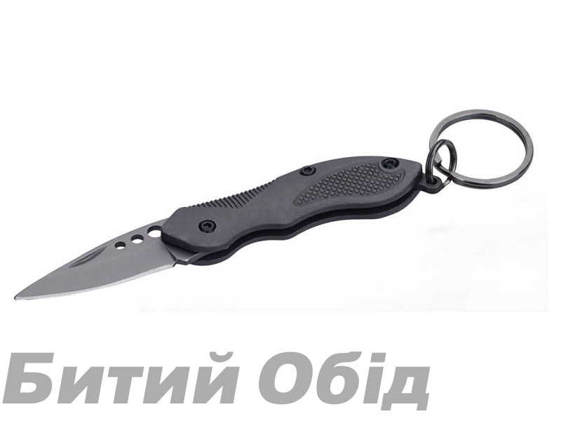 Брелок-нож Munkees 25228 Folding Knife II anthracite