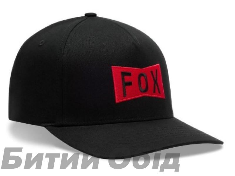 Кепка FOX FlexFit Hat - TYPEFACE [Black]