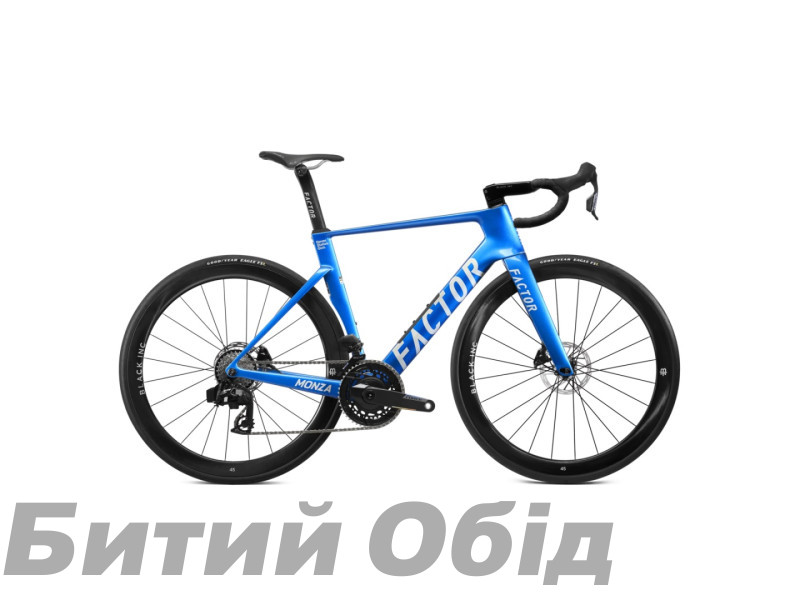 Велосипед FACTOR Road Monza Sram Force 172,5/Bi 45CD Solar Blue 56 см