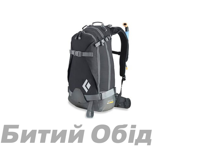 Рюкзак BLACK DIAMOND OUTLAW AVALUNG PACK Black разм. M / L Рюкзак BLACK DIAMOND OUTLAW AVALUNG PACK Black разм. M / L
