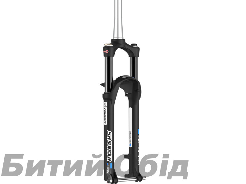 Вилка Suntour RAIDON32 Boost RLR 100, черная матовая