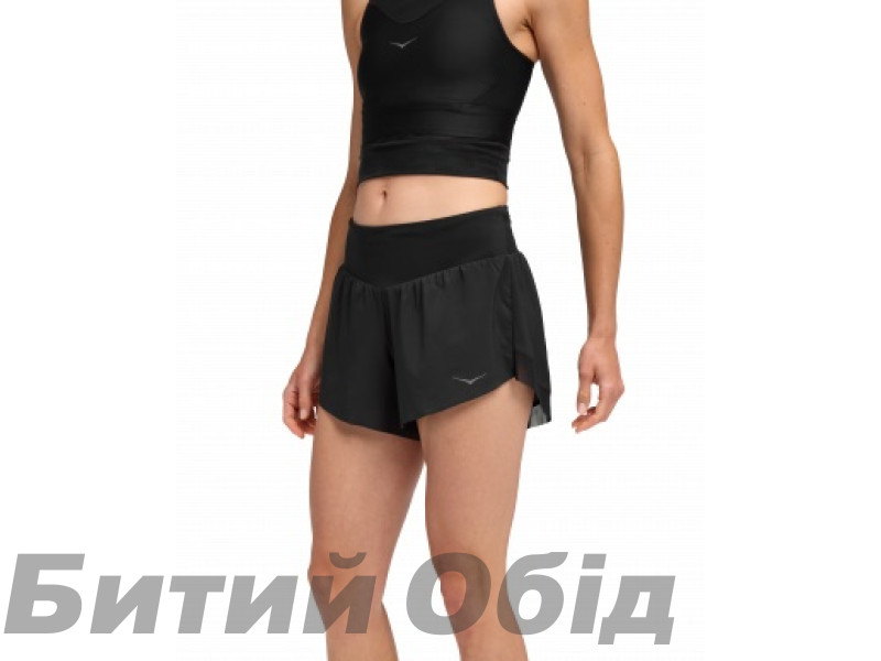 Шорты HOKA W GLIDE 4'' SHORT BLK Шорты HOKA W GLIDE 4'' SHORT BLK