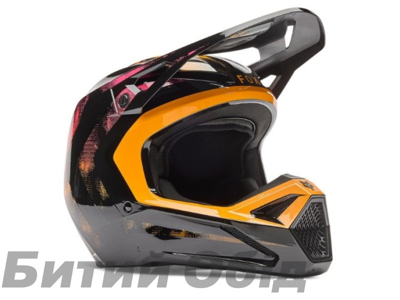 Шолом FOX V1 Helmet - KAIROS [Tangerine]