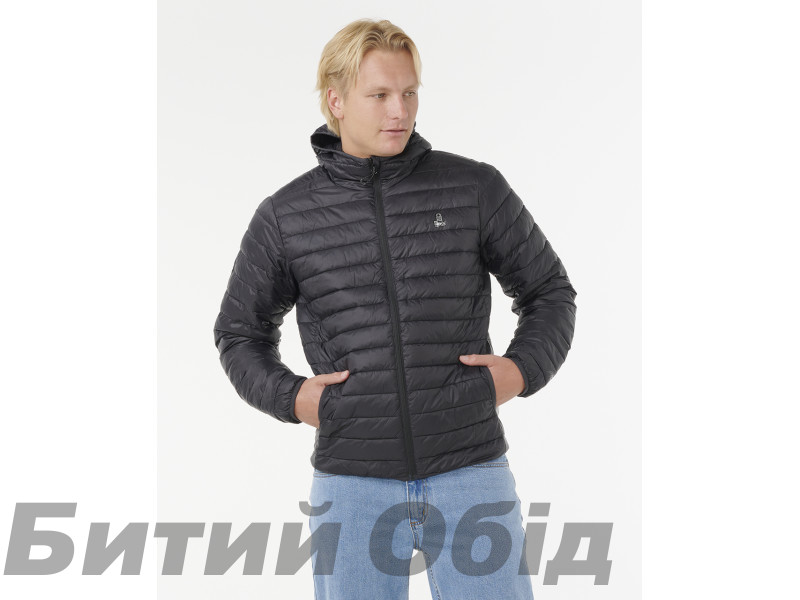 Куртка Rip Curl ANTI SERIES SEARCH PUFFER HOOD BLACK 