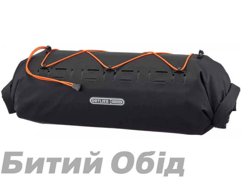 Гермосумка велосипедна на багажник Dry Pack black matt 