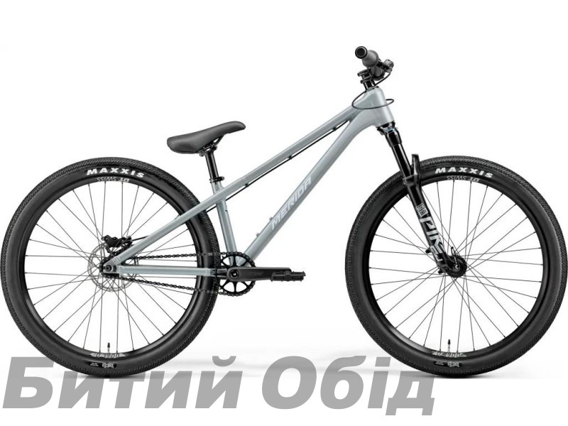 Велосипед MERIDA DIRT 700 L SILK TRANSPARENT BLUE(SILVER)