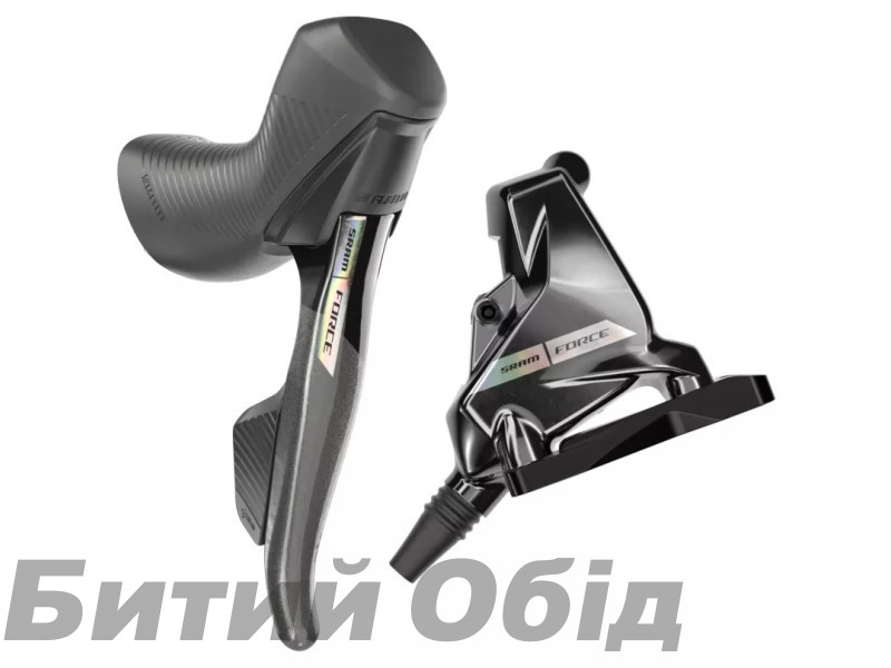 Моноблок Sram FORCE AXS, беспроводной + калипер тормоза, гидролиния  (ОЕМ, без упаковки)