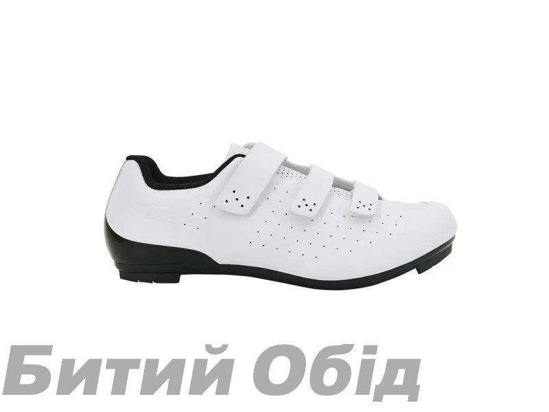 Велосипедные туфли шоссе FLR F-37 бел/черн Велосипедные туфли шоссе FLR F-37 бел/черн
