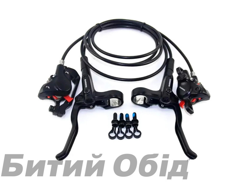 Тормоз Shimano DISC MT-200 пер+задн. гидр.