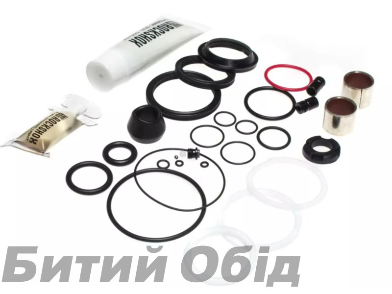 Сервісний набір ROCKSHOX 200 HOUR/1 YEAR SERVICE KIT (INCLUDES AIR CAN, SEALHEAD, IFP, PISTON SEALS, GREASE/OIL) - SIDLUXE (2021+) GENERATION-A