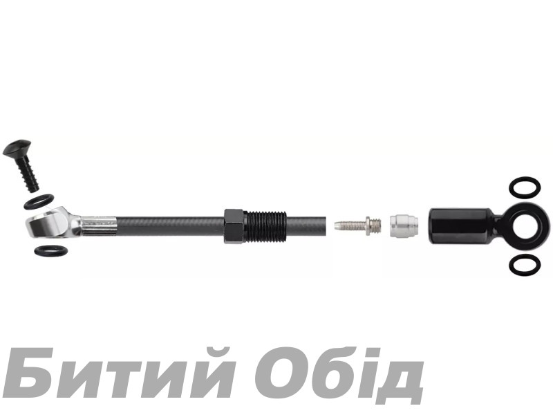 Гидролиния JAGWIRE HBKF206 2000мм Sport DOT Hydraulic Hose Kit - SRAM
