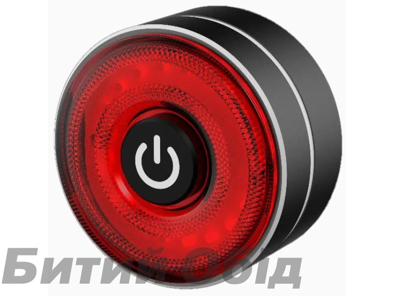 Мигалка задня Green Cycle Halo, COB LED, 80 Люмен; 6 режимів
