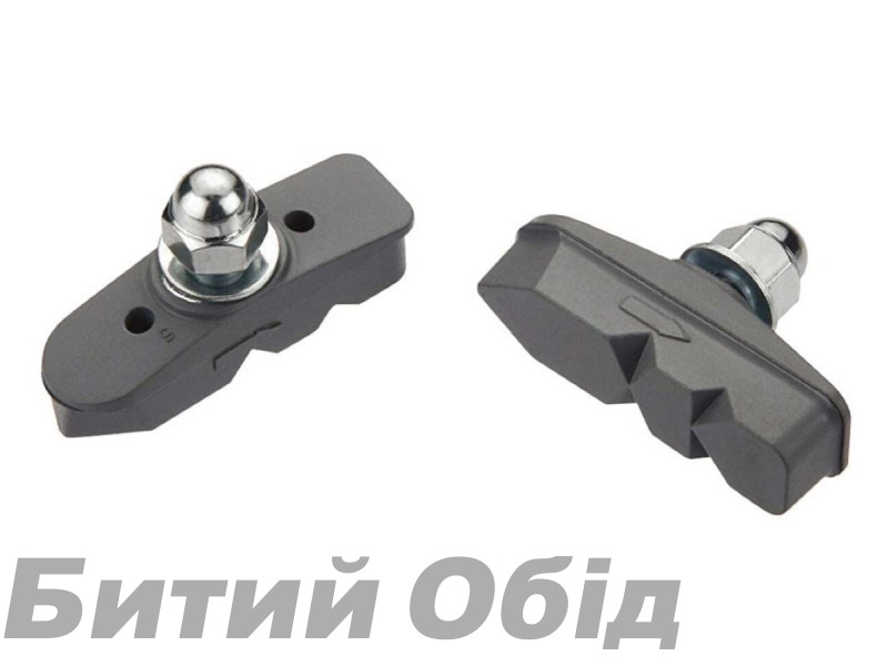 Колодки тормозные TEKTRO P205 40мм, серый, упаковка 25 пар