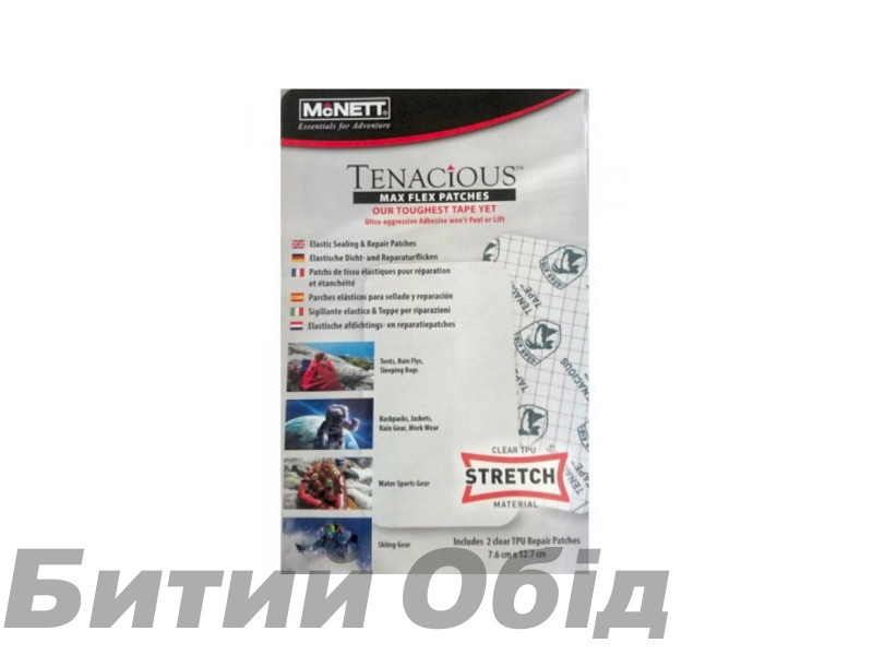 Заплаты McNett TENACIOUS TAPE FLEX PATCHES 