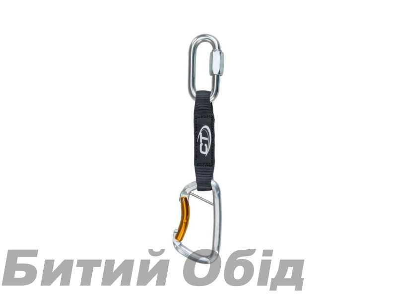 Стационарная оттяжка с карабинами Climbing Technology Gym Promo Set tapered sling