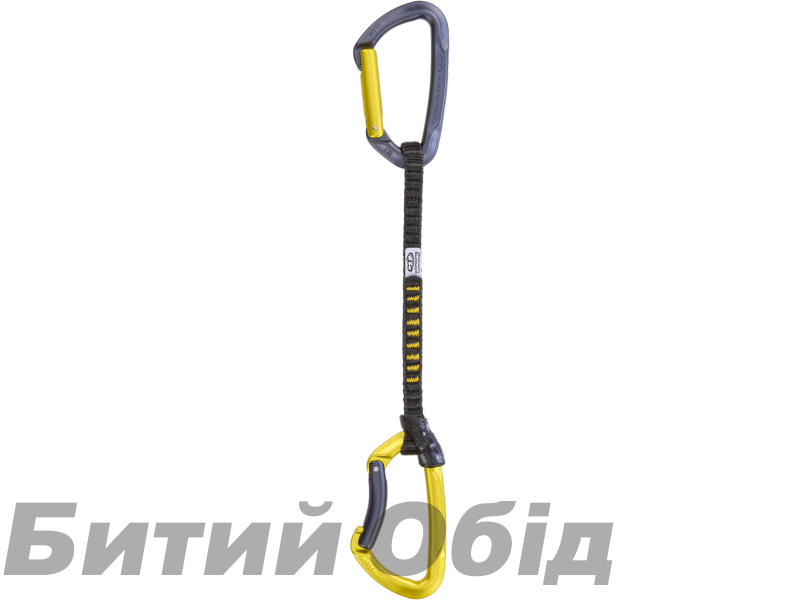 Оттяжка с карабинами Climbing Technology Lime set dy 17cm
