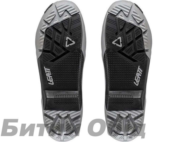 Сменные подошвы LEATT Sole GPX 4.5 / 5.5 Boots ENDURO Pair [Grey/Black]