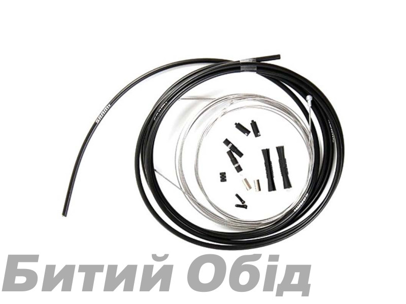Комплект тросов переключения и рубашек SRAM SlickWire Pro Ext Long Road Brake Cable Kit 5mm Black