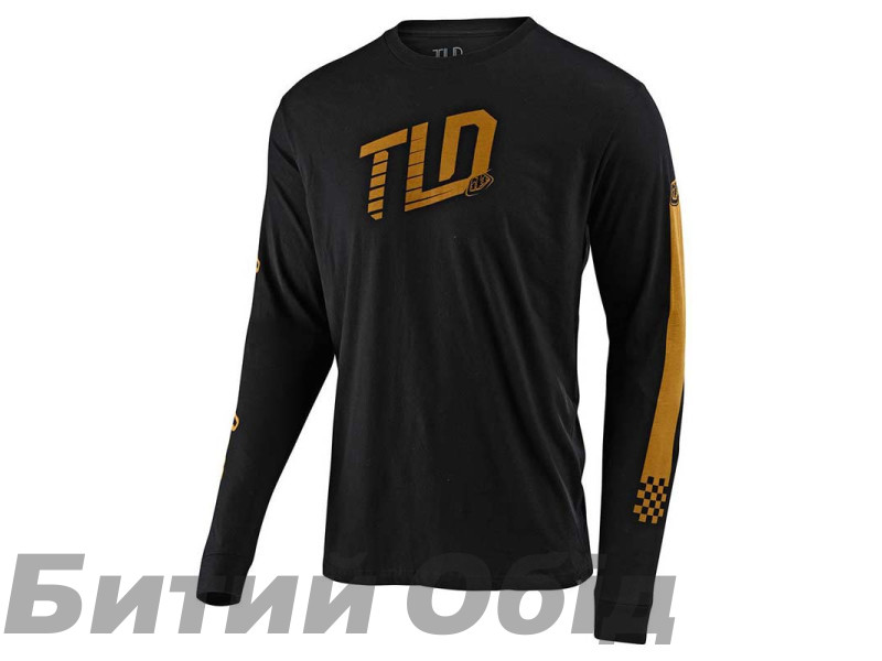 Футболка TLD Trackside L/S Tee [BLACK] 