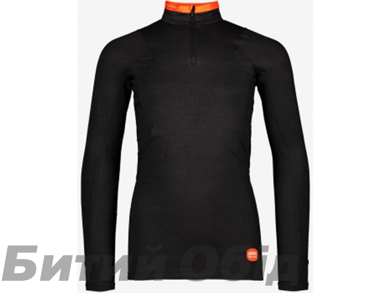 Кофта подростковая POC Base Armor Jersey Jr (Uranium Black, 140 см)
