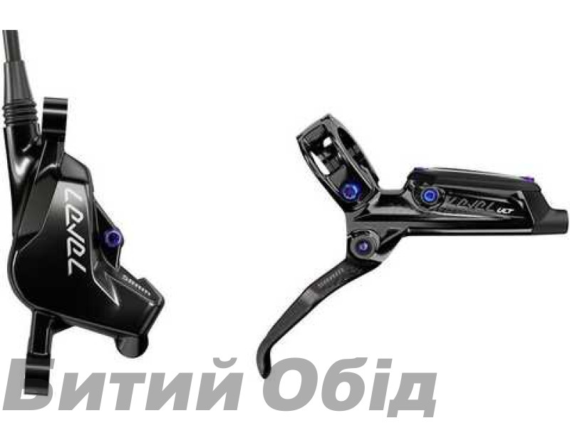 Тормоз дисковый SRAM Level Ultimate, Carbon Lever Rainbow Black