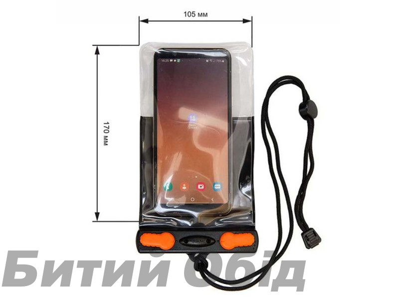 Чохол Aquapac Aquasac phone case Black