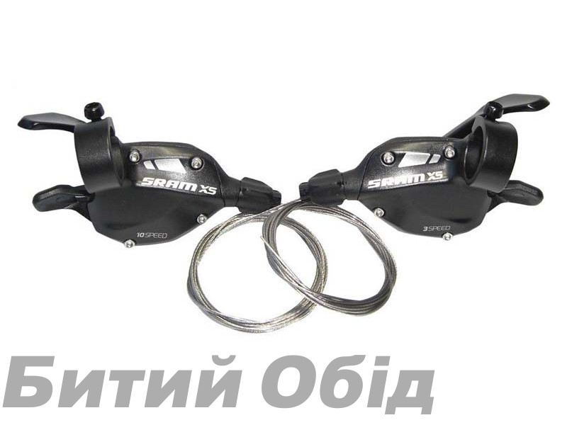 Манетки Sram 12A SL X5 TRIGGER SET 3X10 BLK