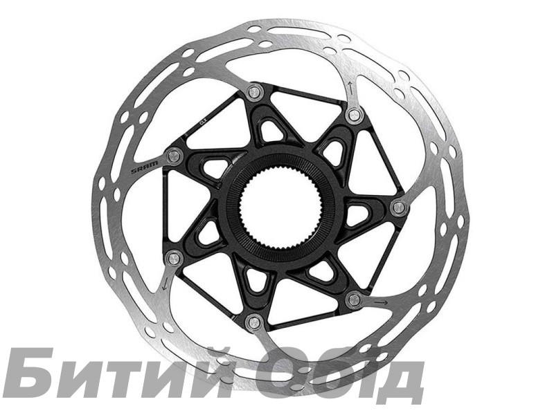 Ротор гальмівний SRAM Centerline Black 2P CenterLock 180mm 