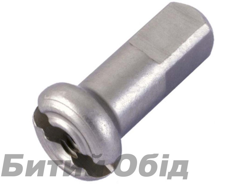 Ниппели латунные DT Standard Brass 2.0 x 12 mm Серый х100шт