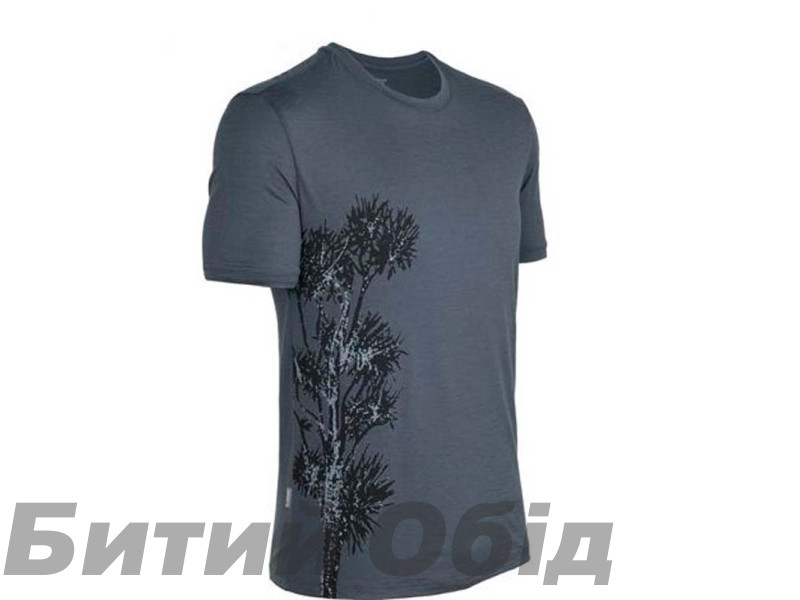 Футболка Icebreaker Tech T Lite SS MEN Stuart's Tree monsoon M